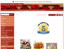 Tablet Screenshot of antiquerose.org